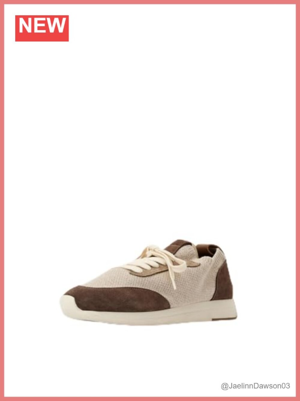 Aquatalia Rolo Pull-On Knit Sneaker Leather Lined Rubber Sole 1.5" Heel